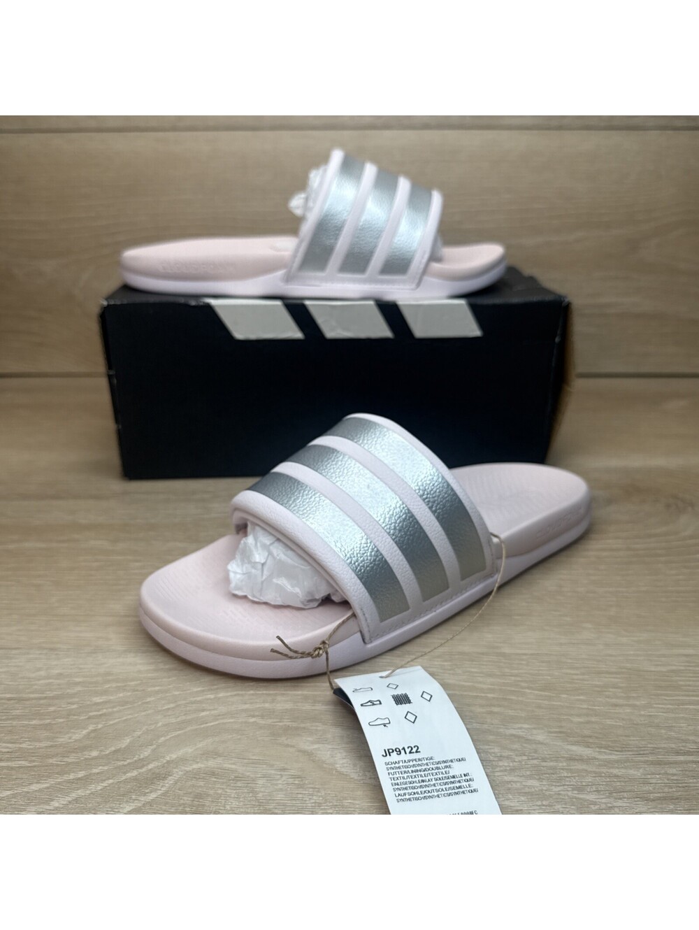 Woman's Sandals adidas Adilette Comfort 2.0 Slides Size 8 Brand New